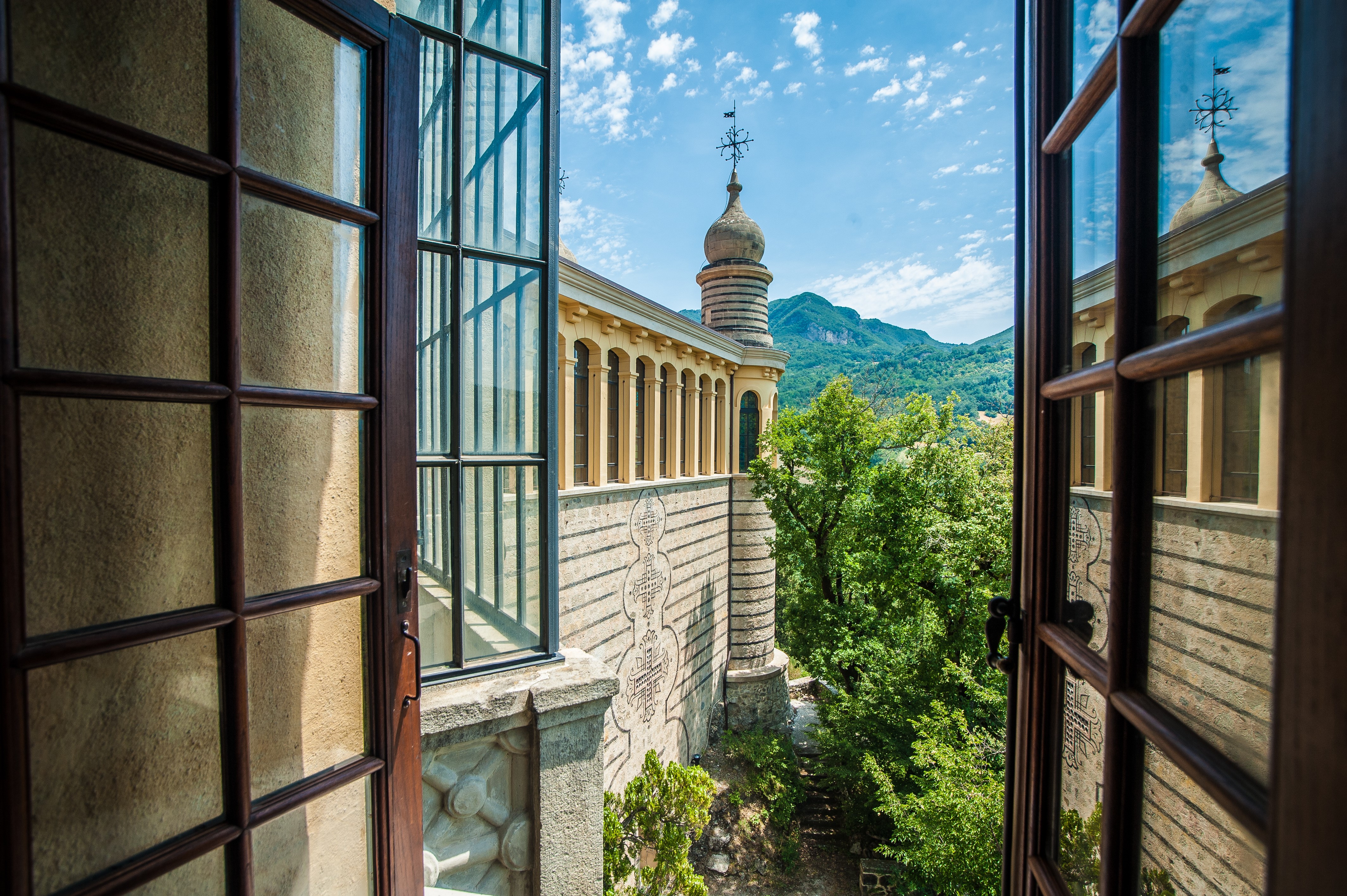 A view from Rocchetta Mattei by Studio Raffini Studio Raffini