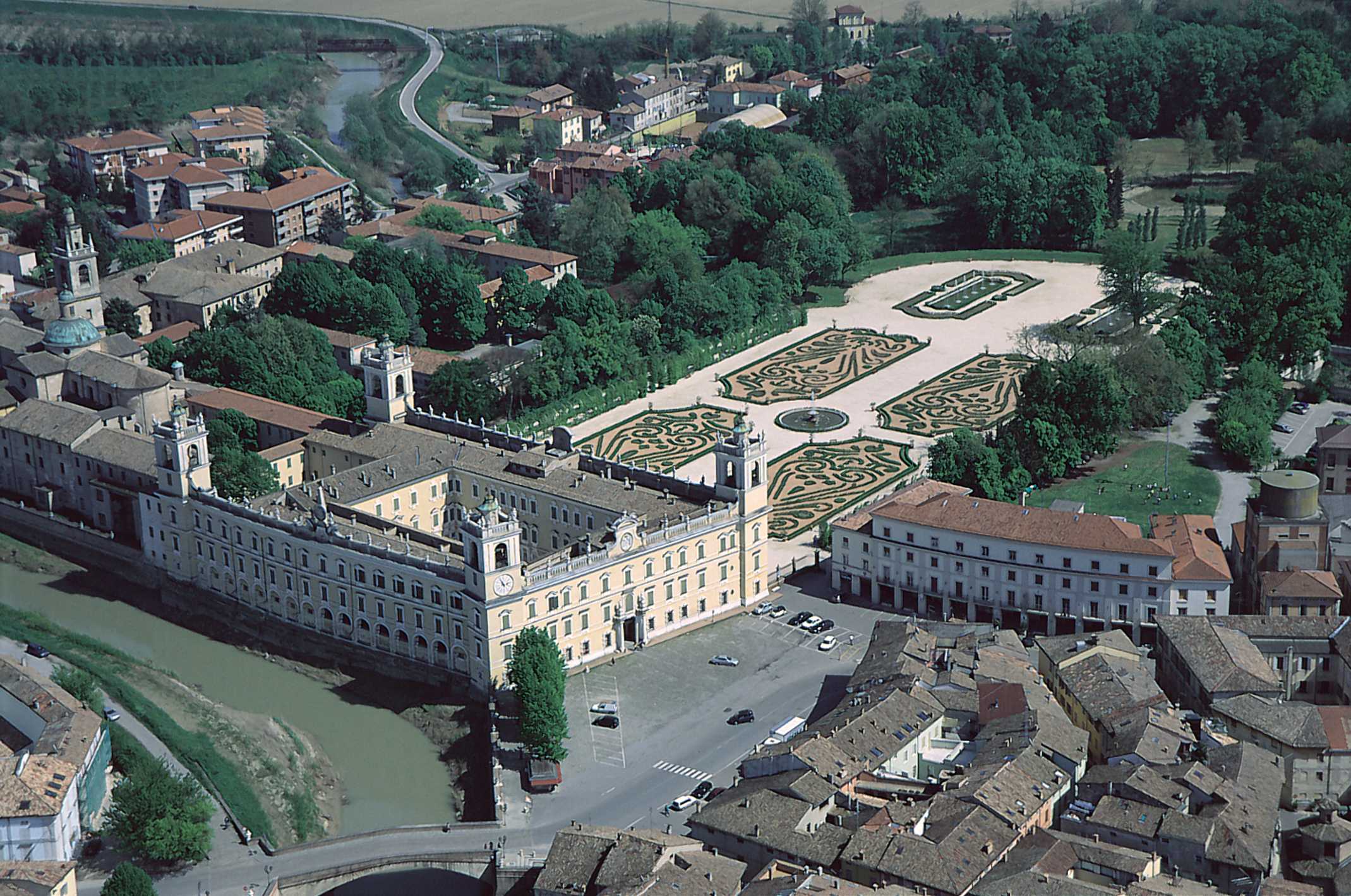 Reggia di Colorno - vista aerea by Provincia di Parma Provincia di Parma
